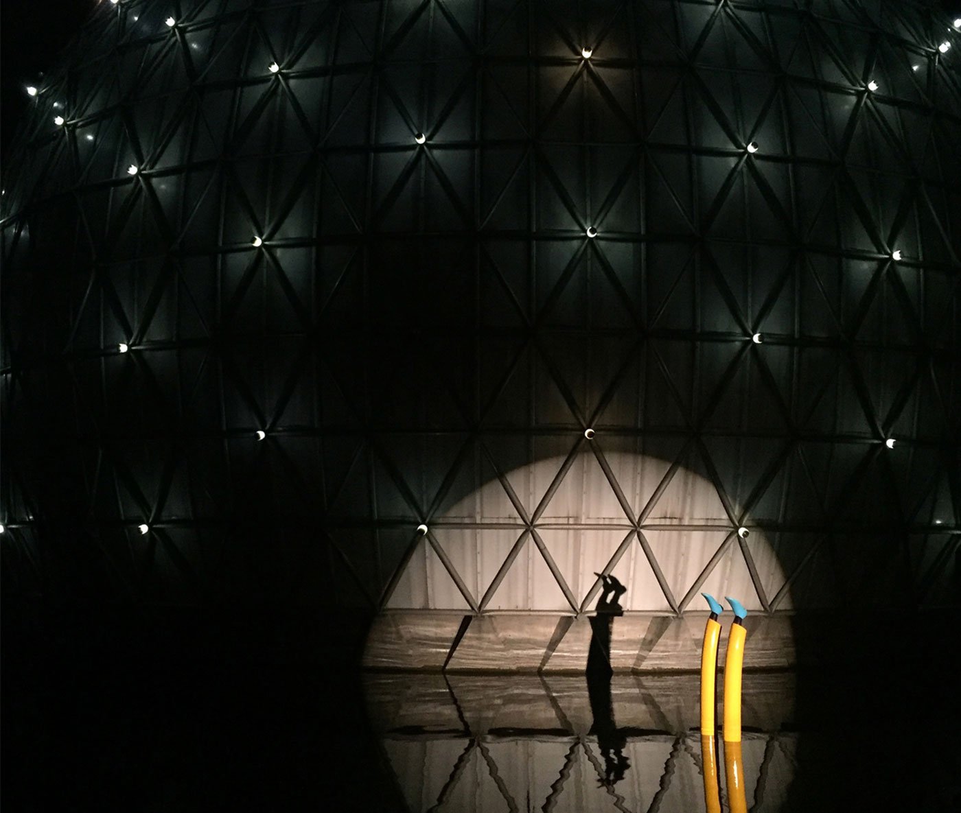 Installation at arts festival In/Future