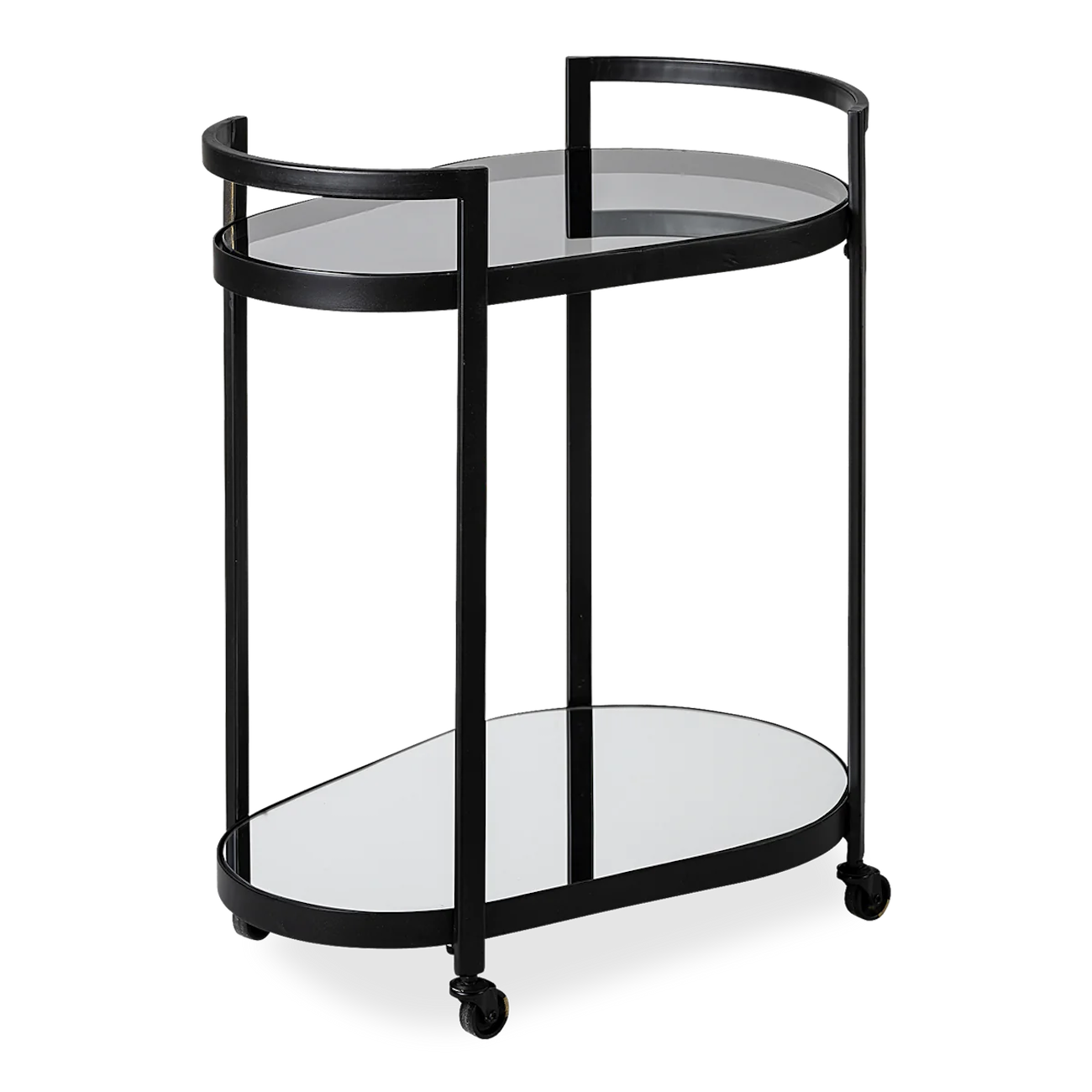 Classic bar cart in Black